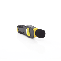 Medidor de Decibeles Profesional / Rango 40-130 dB en 4 Escalas / Precisión ±2 dB / Cumple NFPA 72 y ANSI S1.4 / LCD 4 Dígitos con Max/Min Hold / Micrófono Condensador Electret ½ Pulgada