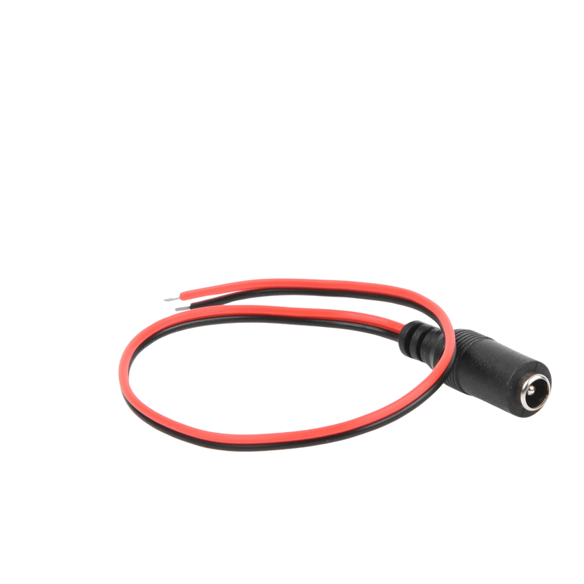 Cable con Conector Hembra, Alimentación para Vcc con Puntas Libres.