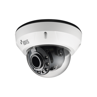 Cámara IP Domo con Calefactor | 5MP (H265)|  Lente  MOTORIZADO 3mm -13.5 mm | IK10/IP67 |  IR 30m | Entrada/Salida de Audio y Alarma | POE