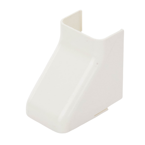 Conexión para techo falso/entrada, para uso con canaleta LD10, material ABS, Color Blanco Mate