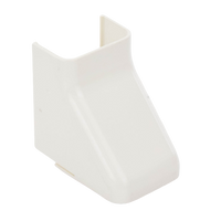 Conexión para techo falso/entrada, para uso con canaleta LD10, material ABS, Color Blanco Mate