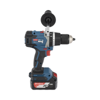 Rotomartillo Inal�mbrico 20V / Motor Brushless / Broquero 1/2 in / 120 Nm Par M�ximo / 2 Bater�as 4.0Ah con Cargador y Malet�n