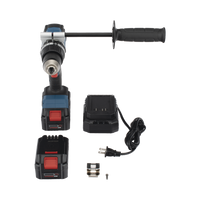 Rotomartillo Inal�mbrico 20V / Motor Brushless / Broquero 1/2 in / 120 Nm Par M�ximo / 2 Bater�as 4.0Ah con Cargador y Malet�n