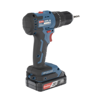Rotomartillo Inal�mbrico 20V / Motor Brushless / Broquero 1/2 in / 50 Nm Par de Apriete / 2 Bater�as 2.0Ah con Cargador y Malet�n