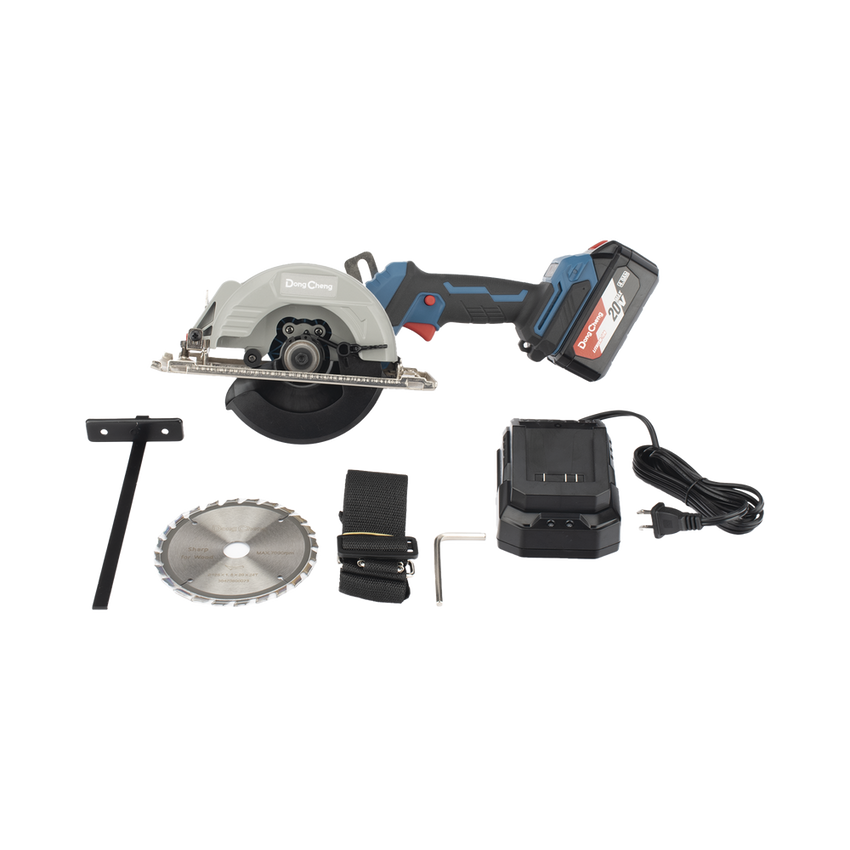 Sierra circular Inalmbrica sin escobillas de 20V, Incluye una Batería de 4.0Ah y Cargador.