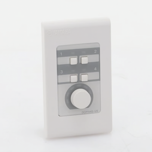 Panel de Control Digital | 1 Volumen | 4 Switches Configurables | Compatible con Procesadores Serie MA, PA, y MTX
