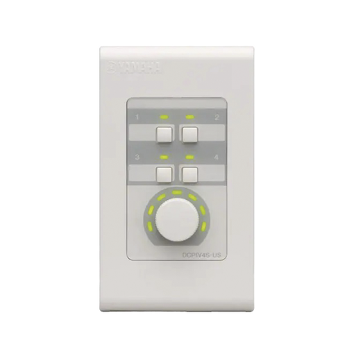 Panel de Control Digital | 1 Volumen | 4 Switches Configurables | Compatible con Procesadores Serie MA, PA, y MTX