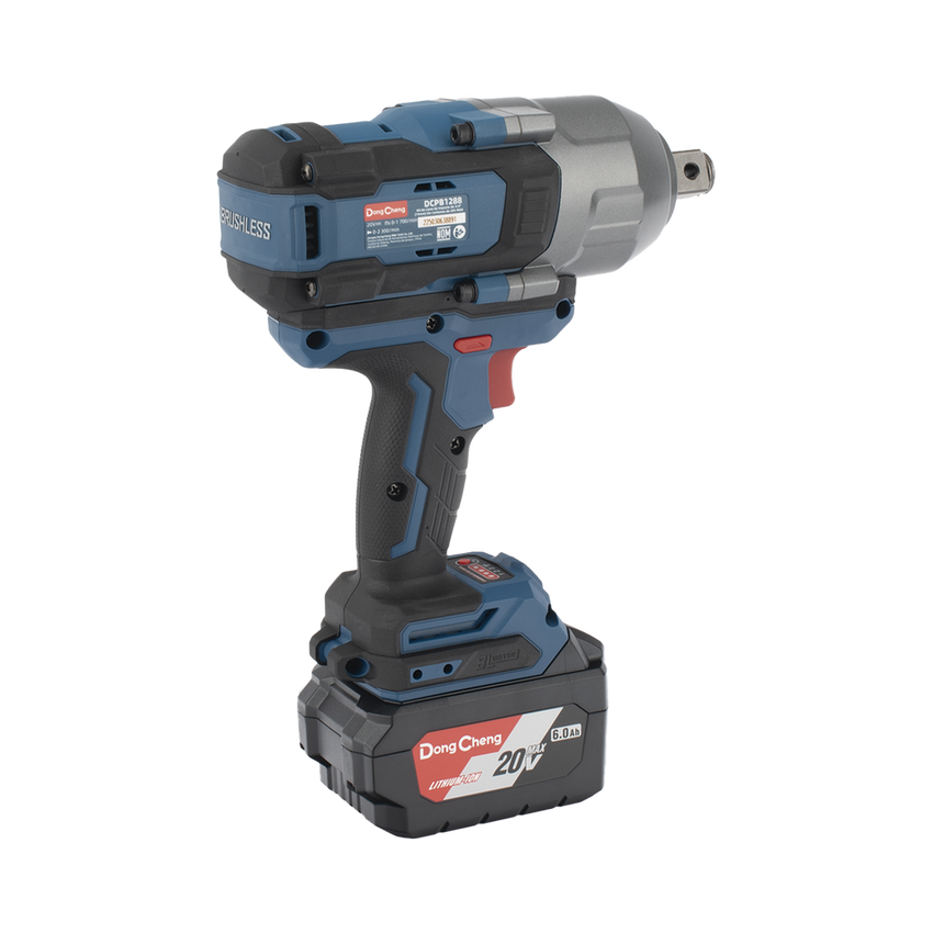 Llave de Impacto Inalámbrica de 20V, Entrada de 3/4 in, Incluye 2 Baterías de 6Ah, Cargador y Estuche