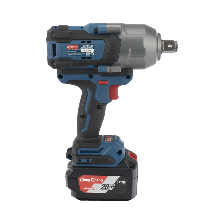Llave de Impacto Inalámbrica de 20V, Entrada de 3/4 in, Incluye 2 Baterías de 6Ah, Cargador y Estuche
