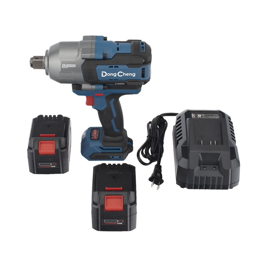 Llave de Impacto Inalámbrica de 20V, Entrada de 3/4 in, Incluye 2 Baterías de 6Ah, Cargador y Estuche