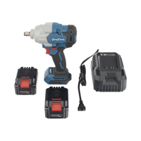 Llave de Impacto Inalámbrica de 20 V, incluye 2 Baterías de 5.0 AH, Cargador y Estuche plástico.