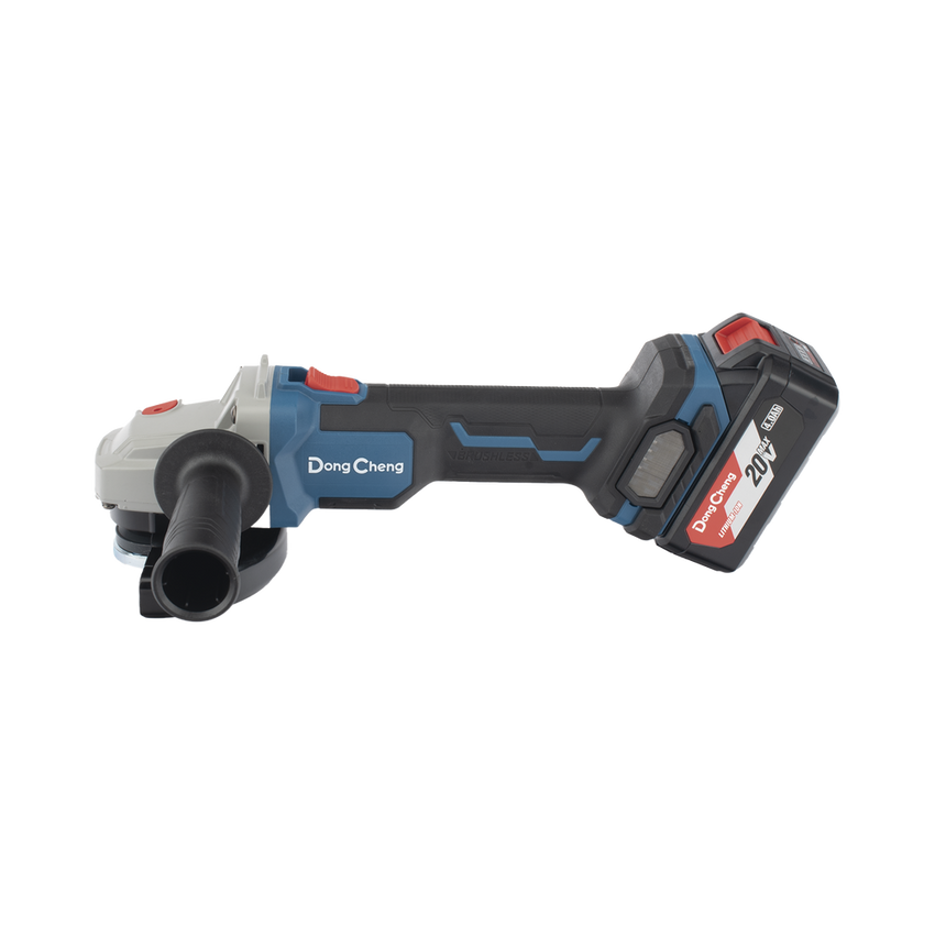 Amoladora Angular de 20Vcc, Disco de 4-1/2 in, Incluye 2 Baterías de 4.0Ah, Cargador y Estuche