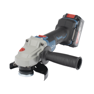 Amoladora Angular de 20Vcc, Disco de 4-1/2 in, Incluye 2 Baterías de 4.0Ah, Cargador y Estuche