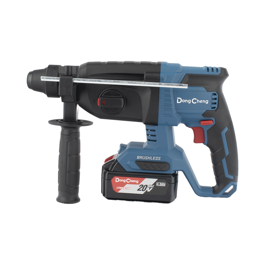 Martillo Perforador Inal�mbrico SDS-PLUS 20V / Motor Brushless / 3 Modos Taladro Percusi�n Demolici�n / 2.7 J Energ�a de Impacto / 2 Bater�as 4.0Ah con Cargador y Estuche