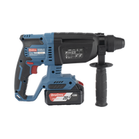 Martillo Perforador Inal�mbrico SDS-PLUS 20V / Motor Brushless / 3 Modos Taladro Percusi�n Demolici�n / 2.7 J Energ�a de Impacto / 2 Bater�as 4.0Ah con Cargador y Estuche