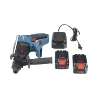 Martillo Perforador Inal�mbrico SDS-PLUS 20V / Motor Brushless / 3 Modos Taladro Percusi�n Demolici�n / 2.7 J Energ�a de Impacto / 2 Bater�as 4.0Ah con Cargador y Estuche