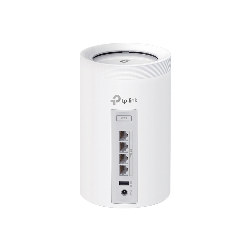 Router Inalámbrico MESH Interior para Hogar / Triple Banda Wi-Fi 7 BE9300 Mbps / 2 Puerto 2.5 Gigabit WAN/LAN / 4 Antenas Internas / Operación Multi-Link MLO / Administración Mediante la App Deco (iOS, Android) / HomeShield