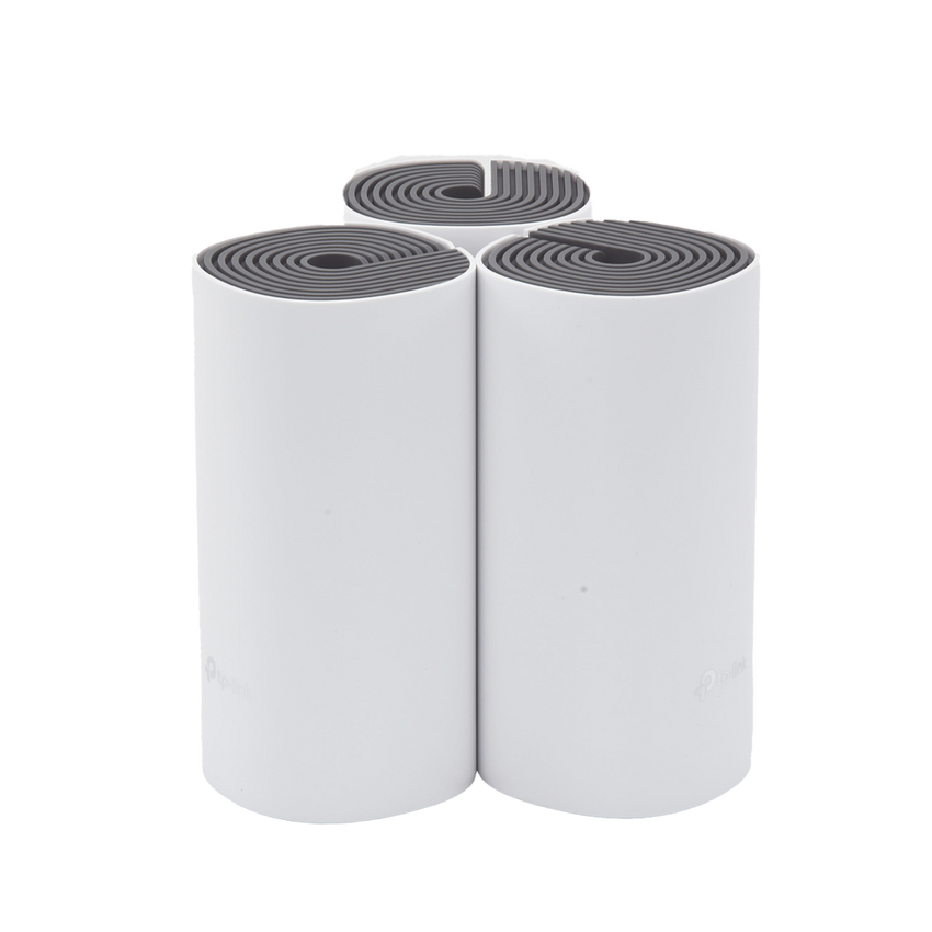 Kit de Router inalámbrico mesh Deco E4 para Hogar / Doble banda AC 1200  / 2 puertos 10/100 Mbps / Compatible con amazon alexa.