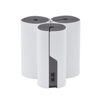 Kit de Router inalámbrico mesh Deco E4 para Hogar / Doble banda AC 1200  / 2 puertos 10/100 Mbps / Compatible con amazon alexa.