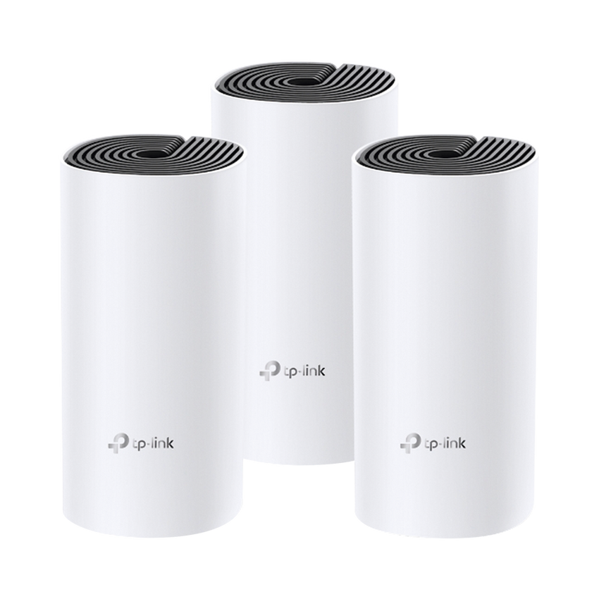 KIT 3 Routers Inalámbricos MESH Interior para Hogar / Doble Banda Wi-Fi 5 AC1200 Mbps / 2 Puerto Gigabit WAN/LAN / 2 Antenas Internas / Administración Mediante la App Deco (iOS, Android)