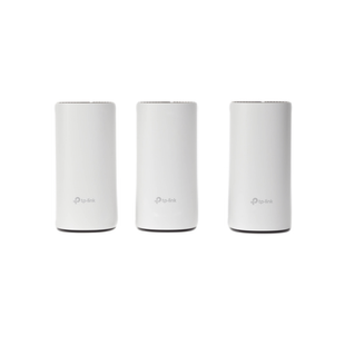 KIT 3 Routers Inalámbricos MESH Interior para Hogar / Doble Banda Wi-Fi 5 AC1200 Mbps / 2 Puerto Gigabit WAN/LAN / 2 Antenas Internas / Administración Mediante la App Deco (iOS, Android)