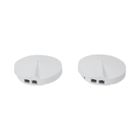 Kit 2 Routers Inalámbricos MESH Interior para Hogar / Doble Banda Wi-Fi 5 AC1300 Mbps / 2 Puerto Gigabit WAN/LAN / 4 Antenas Internas / Administración Mediante la App Deco (iOS, Android) / Protección HomeCare
