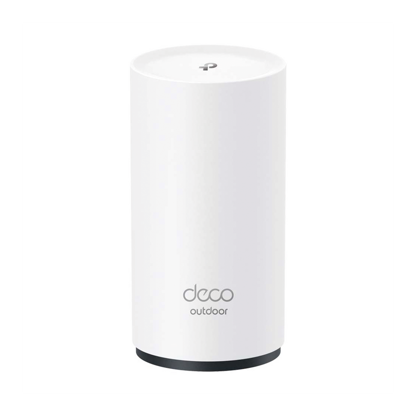 Router Inalámbrico MESH Exterior para Hogar / Doble Banda Wi-Fi 6 AX3000 Mbps / 2 Puerto Gigabit WAN/LAN / Puertos PoE 802.3 af/at Entrada / 2 Antenas Internas / Protección IP65 / Administración Mediante la App Deco (iOS, Android)