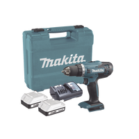 Taladro Inalámbrico SIN CARBONES, Broquero de 1/2", 1,700 RPM, 18V�??, Torque: 40 N.m C/2 Bat. (1.5Ah) y Cargador.