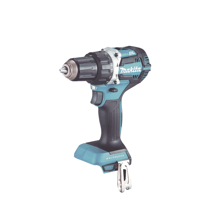 Rotomartillo/Taladro Inalámbrico (1/2") de 1,900 RPM, 18Vcc, Incluye 1 Batería BL1815N de 1.5Ah, 1 Cargador Modelo  DC18SD y Un Set de 75 Pzas  Modelo E-06943