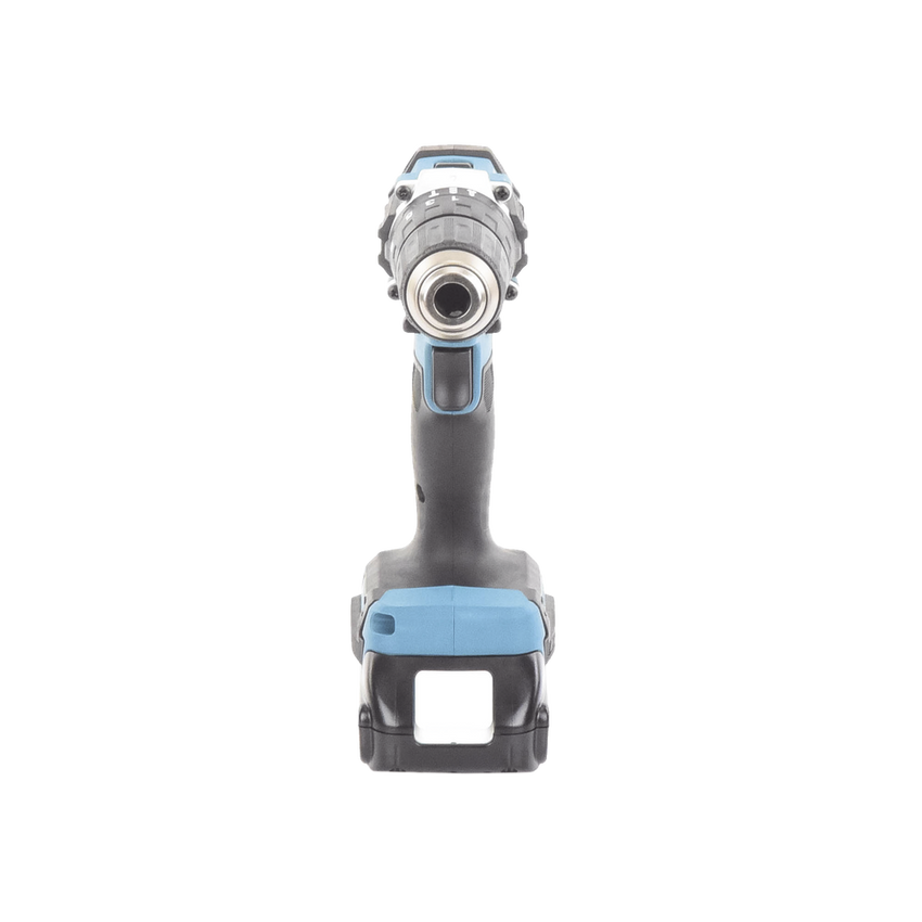 Rotomartillo/Taladro Inalámbrico SIN CARBONES, Broquero de 1/2", 1,700 RPM, 18V, Torque: 42 N.m C/2 Bat. (1.5Ah) y Cargador.