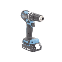 Rotomartillo/Taladro Inalámbrico SIN CARBONES, Broquero de 1/2", 1,700 RPM, 18V, Torque: 42 N.m C/2 Bat. (1.5Ah) y Cargador.