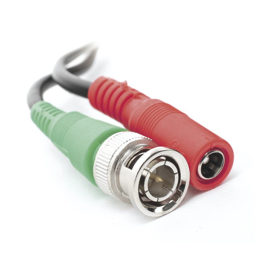 Cable Coaxial (BNC RG59) + Alimentación / SIAMES / 10 Metros (32.81 Pies) / Aleación Cobre + Aluminio CCA / Para Cámaras 4K / Uso Interior y Exterior