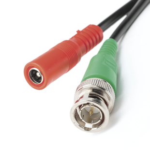Cable Coaxial (BNC RG59) + Alimentaci�n / SIAMES / 20 Metros (65.62 Pies) / 100% COBRE / Para C�maras 4K / Uso Interior y Exterior