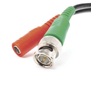 Cable Coaxial (BNC RG59) + Alimentaci�n / SIAMES / 50 Metros (164 Pies) / 100% COBRE / Para C�maras 4K / Uso Interior y Exterior