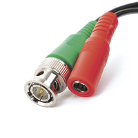 Cable Coaxial (BNC RG59) + Alimentaci�n / SIAMES / 5 Metros (16.40 Pies) / 100% Cobre / Para C�maras 4K / Uso Interior y Exterior