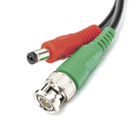 Cable Coaxial (BNC RG59) + Alimentaci�n / SIAMES / 5 Metros (16.40 Pies) / 100% Cobre / Para C�maras 4K / Uso Interior y Exterior