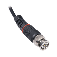 Cable Coaxial Armado con Conector BNC (Video) / Longitud de 8 mts / Optimizado para Cámaras 4K / Uso en Interior