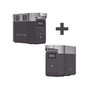 Kit de Estación de Energía Portátil 1024Wh + Batería Externa 1024Wh (2048Wh Totales)