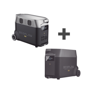 Kit de Estación de Energía Portátil 3600Wh + Batería Externa 3600Wh (7200Wh)