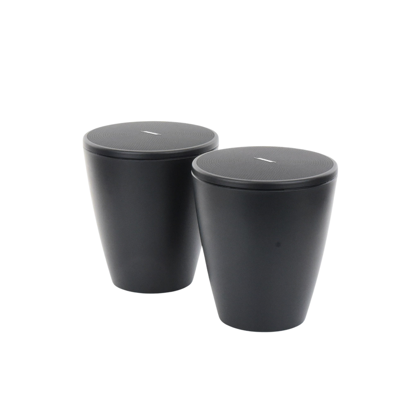 Par de Altavoz colgante | DesignMax | 5in | 8ohms | 70/100V | Negro