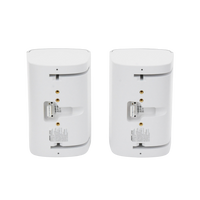 Par de Altavoces de Pared | DesignMax | 5in | 70/100V | 8ohms | Blanco | Exterior