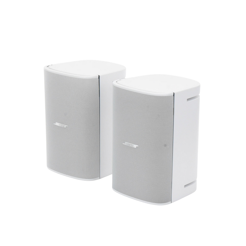 Par de Altavoces de Pared | DesignMax | 6.5in | 8ohms | 70/100V | Blanco | Exterior