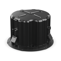Subwoofer de Techo | Designmax | 8" | 8 Ohms | 70/100V | Negro