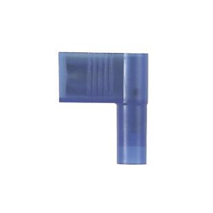 Terminal de Desconexión Hembra Pan-Term™ a 90º, Color Azul, Nylon, para cable 14-16 AWG, 0.250 x 0.032 " (6.3 x 0.8mm)