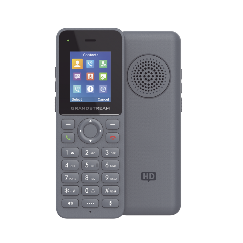 Teléfono Inalámbrico DECT HD, Hasta 20 cuentas SIP por sistema, Conferencia de audio de 3 vías, Audio HD