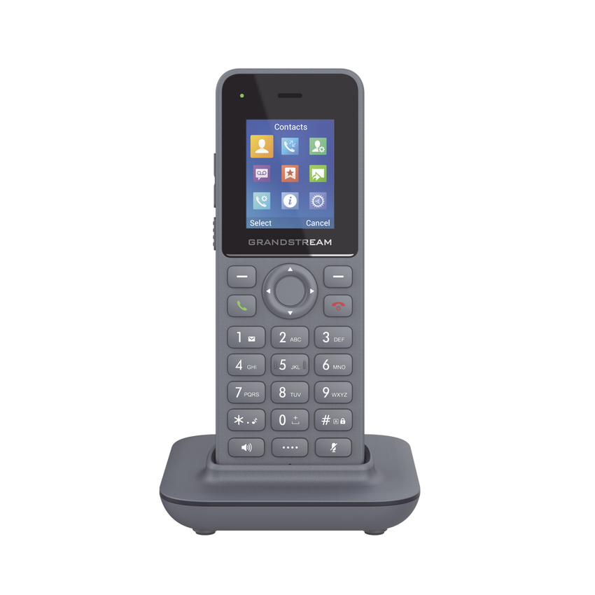 Teléfono Inalámbrico DECT HD, Hasta 20 cuentas SIP por sistema, Conferencia de audio de 3 vías, Audio HD