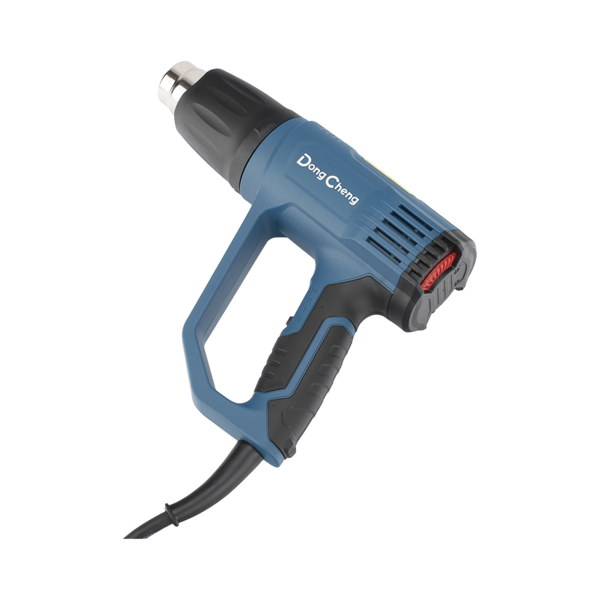 Pistola de Calor de 1600W, con 3 niveles de Temperatura variable, Incluye 2 Boquillas