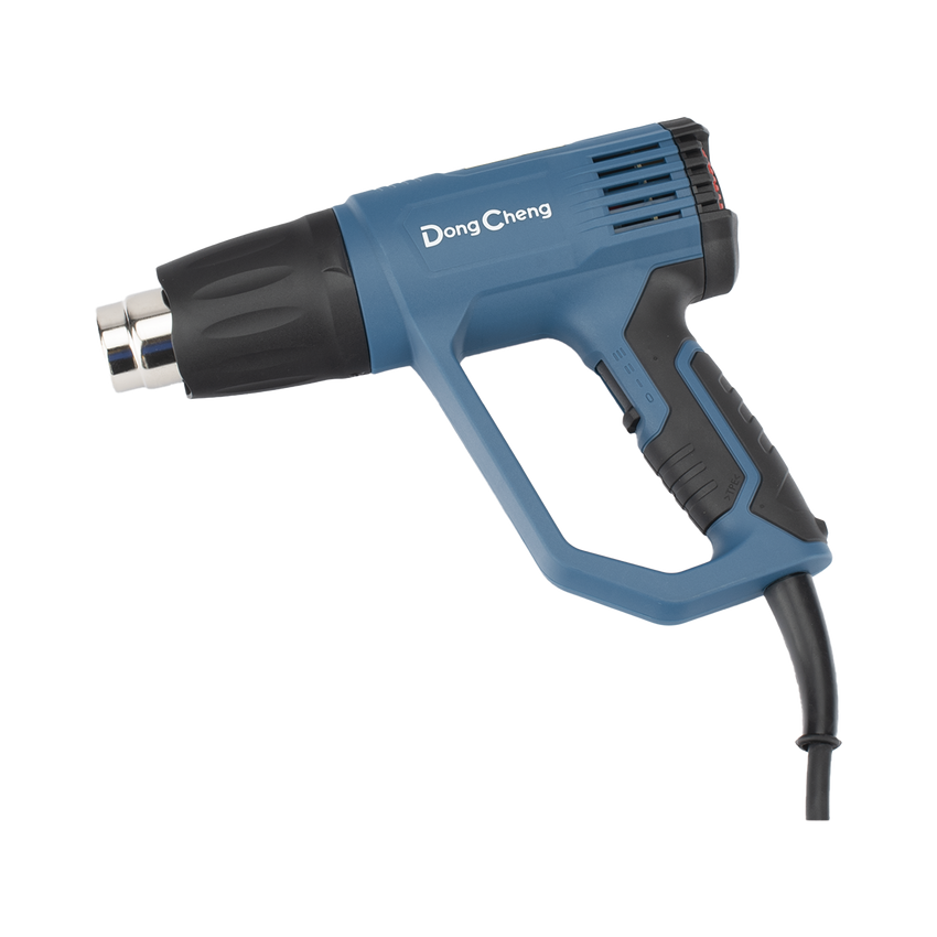 Pistola de Calor de 1600W, con 3 niveles de Temperatura variable, Incluye 2 Boquillas