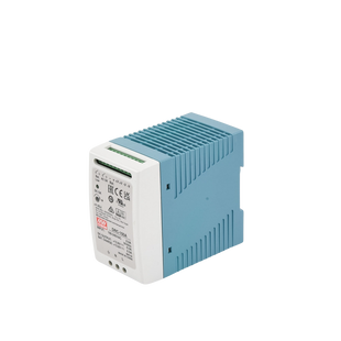 Fuente de poder Riel Din 12V, 100W con Cargador de Batería
