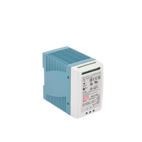 Fuente de poder Riel Din 12V, 100W con Cargador de Batería